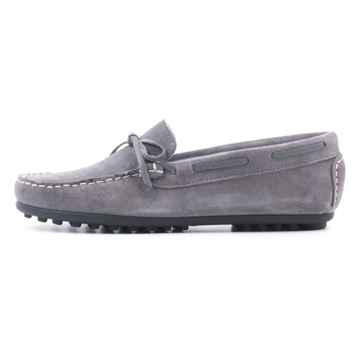 Boni Gabrielle II - Mocassins Enfants - Daim Gris