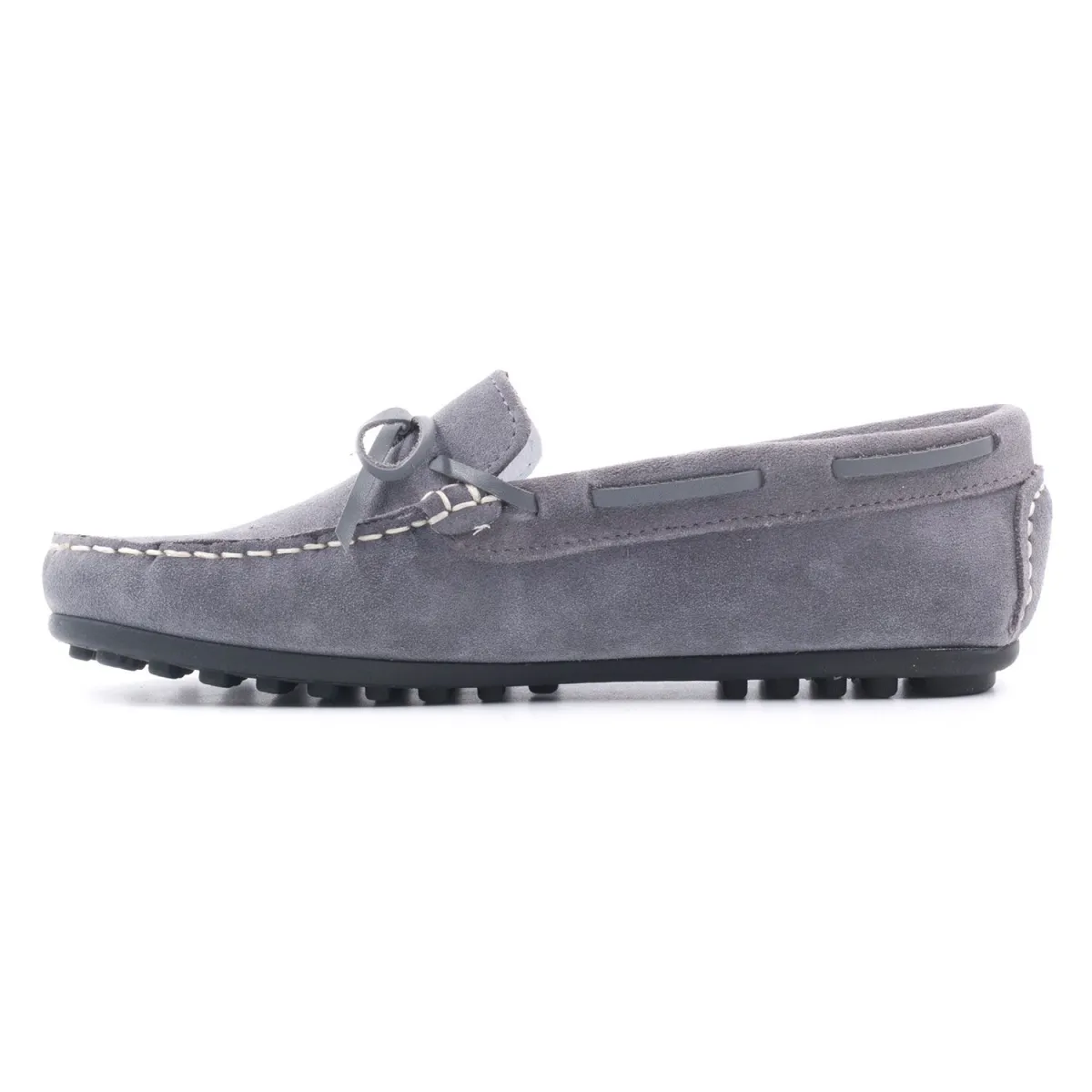 Boni Gabrielle II - Mocassins Enfants - Daim Gris