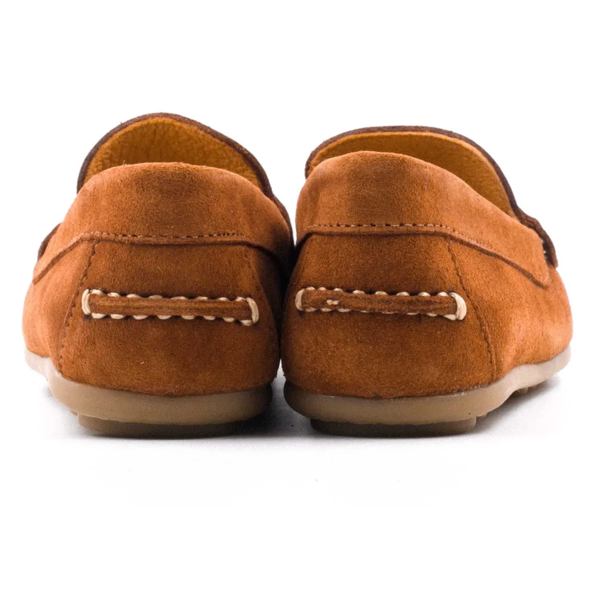 Boni Ambroise - mocassin enfant - daim beige