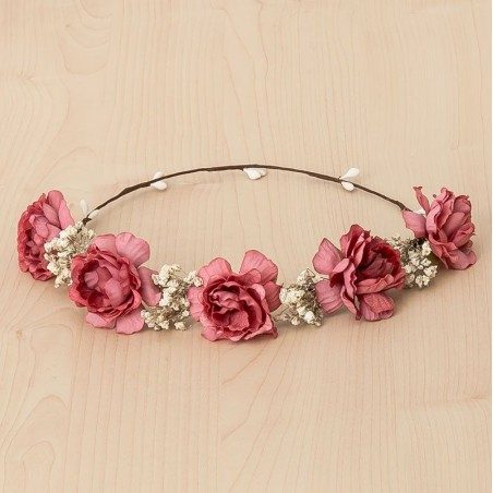 Couronne de fleurs - 5 Roses