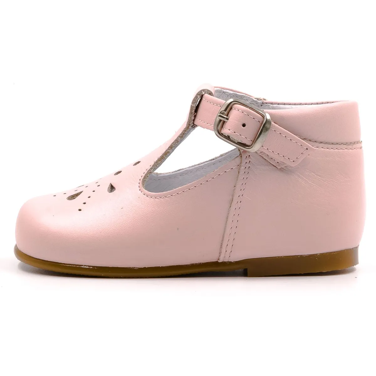 Boni Carol - Leather Buckle First Walking Shoes