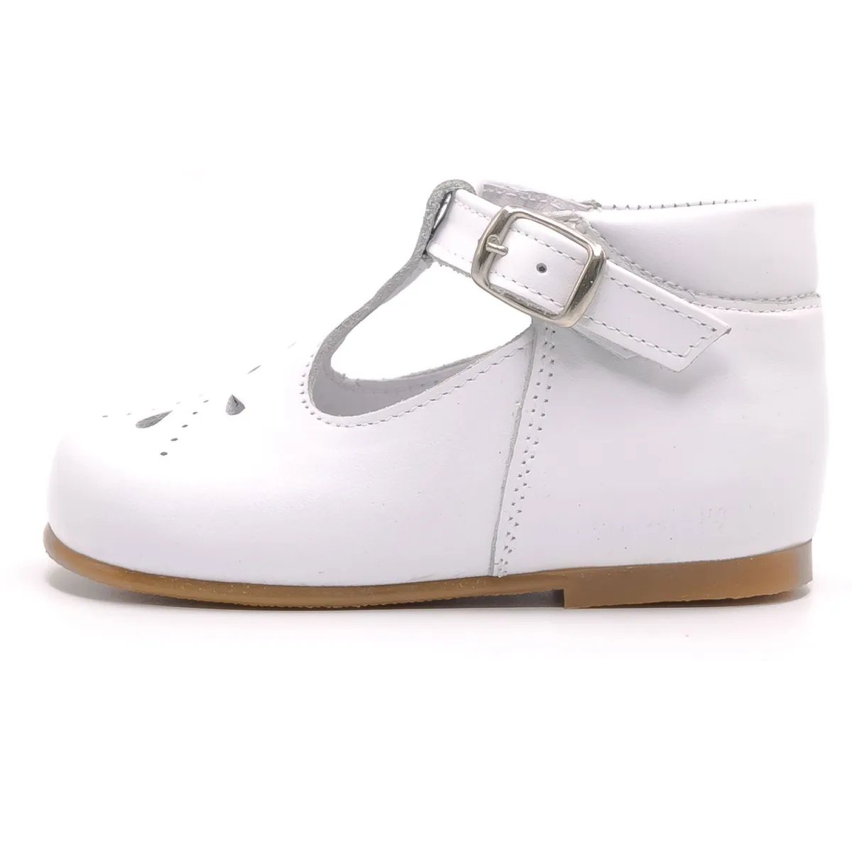 Boni Carol - Leather Buckle First Walking Shoes