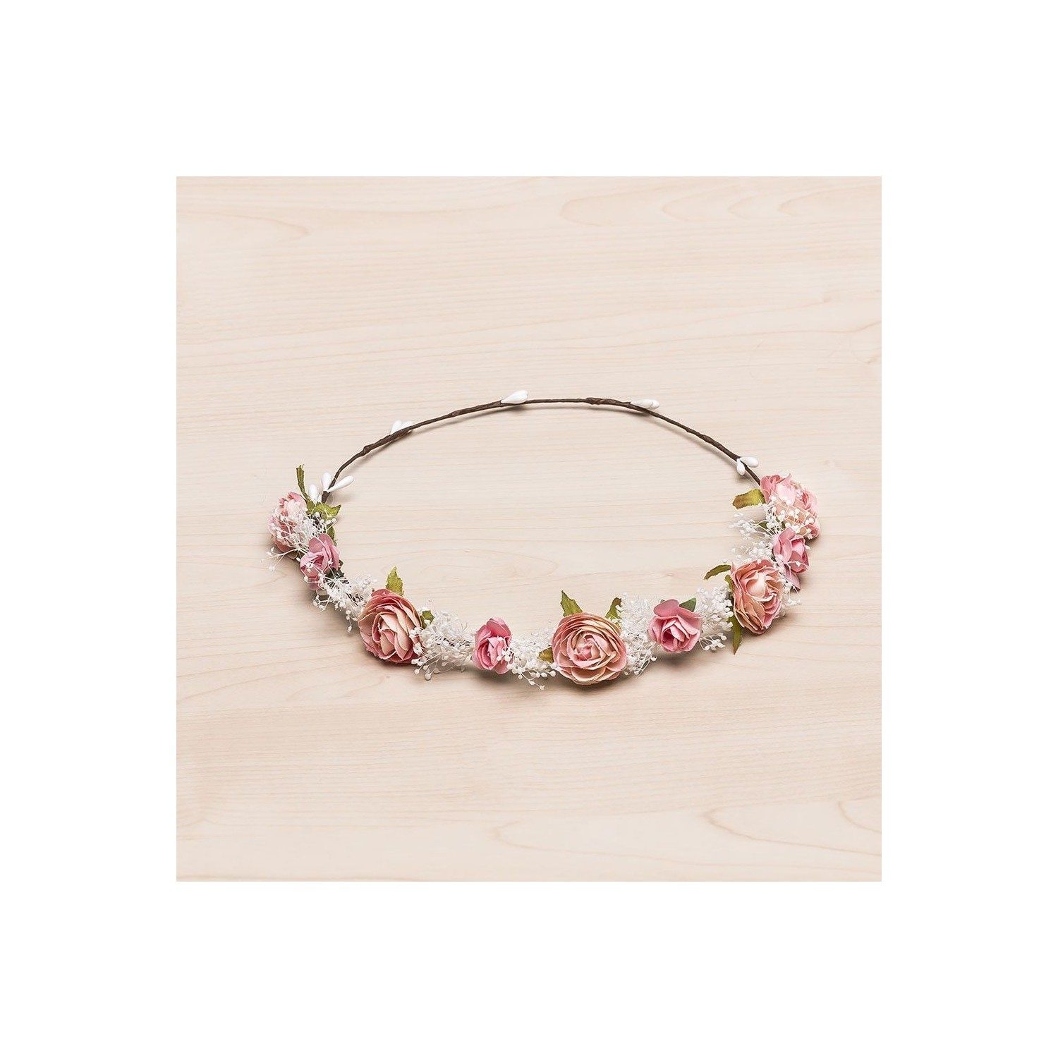 couronne de fleurs