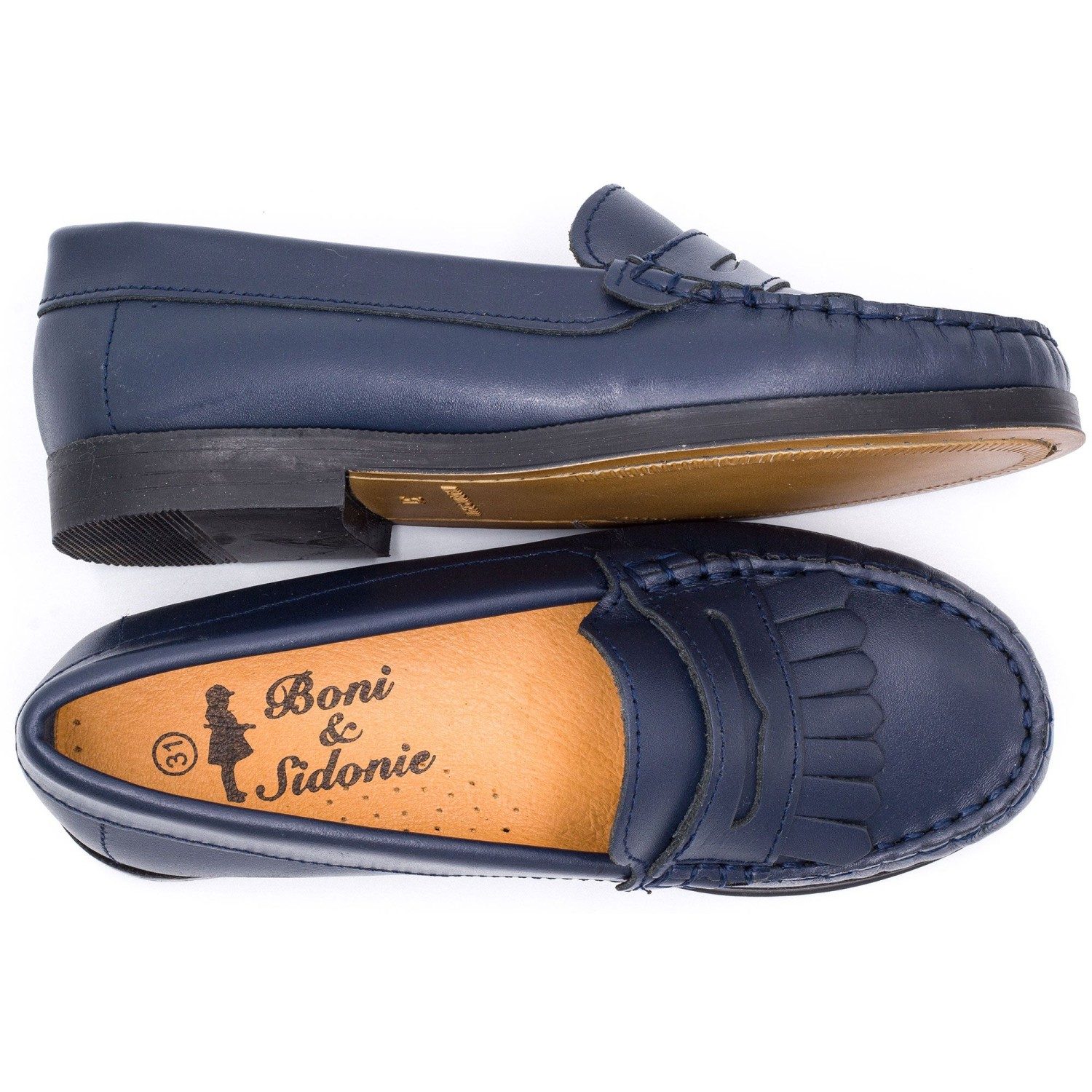 Boni Lina - Slip-on Loafers School Shoes