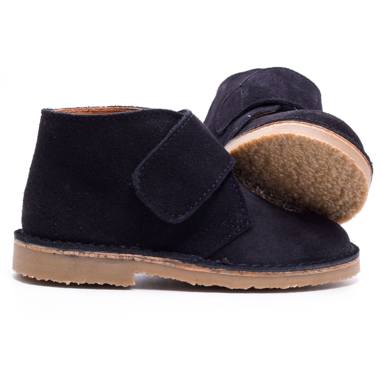 Boni Mini Marius - chaussure hiver bebe garçon - bleu marine