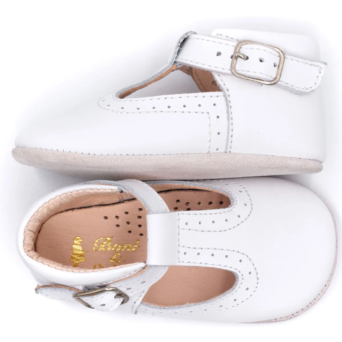 Boni Johan II - baby soft leather pre-walkers Buckle