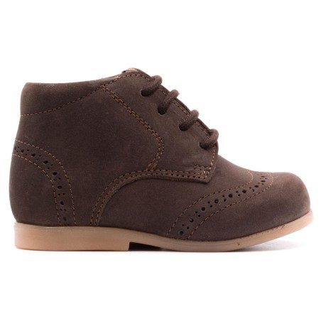 Boni Maé - chaussure de marche bébé - nubuck marron