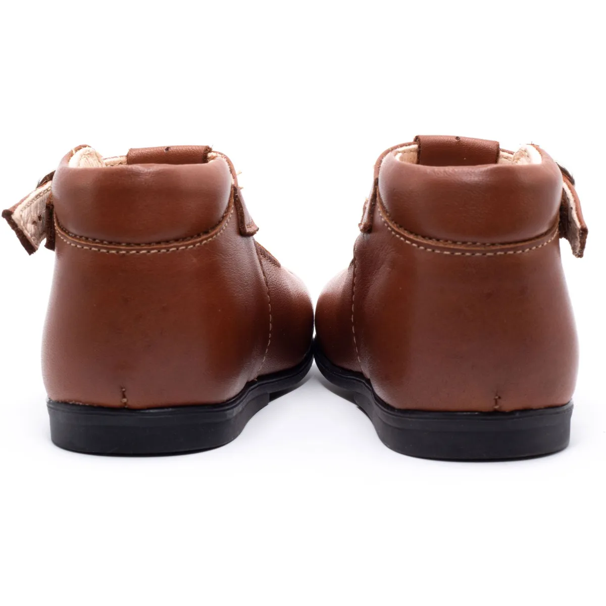 Boni Carol - Leather Buckle First Walking Shoes