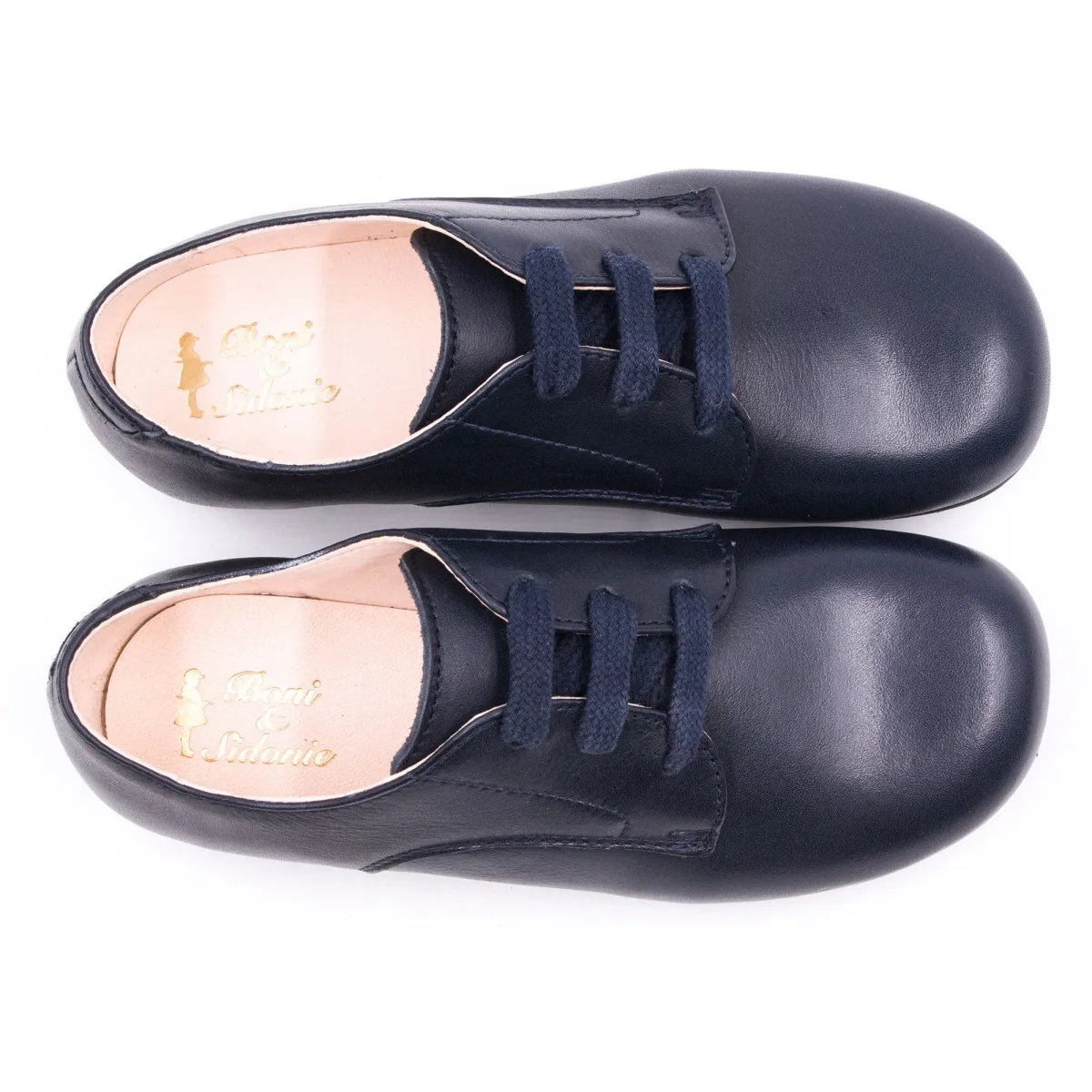 Boni John - Boys leather Lace-up Classics