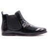 Boni Gildas - black patent ankle boots