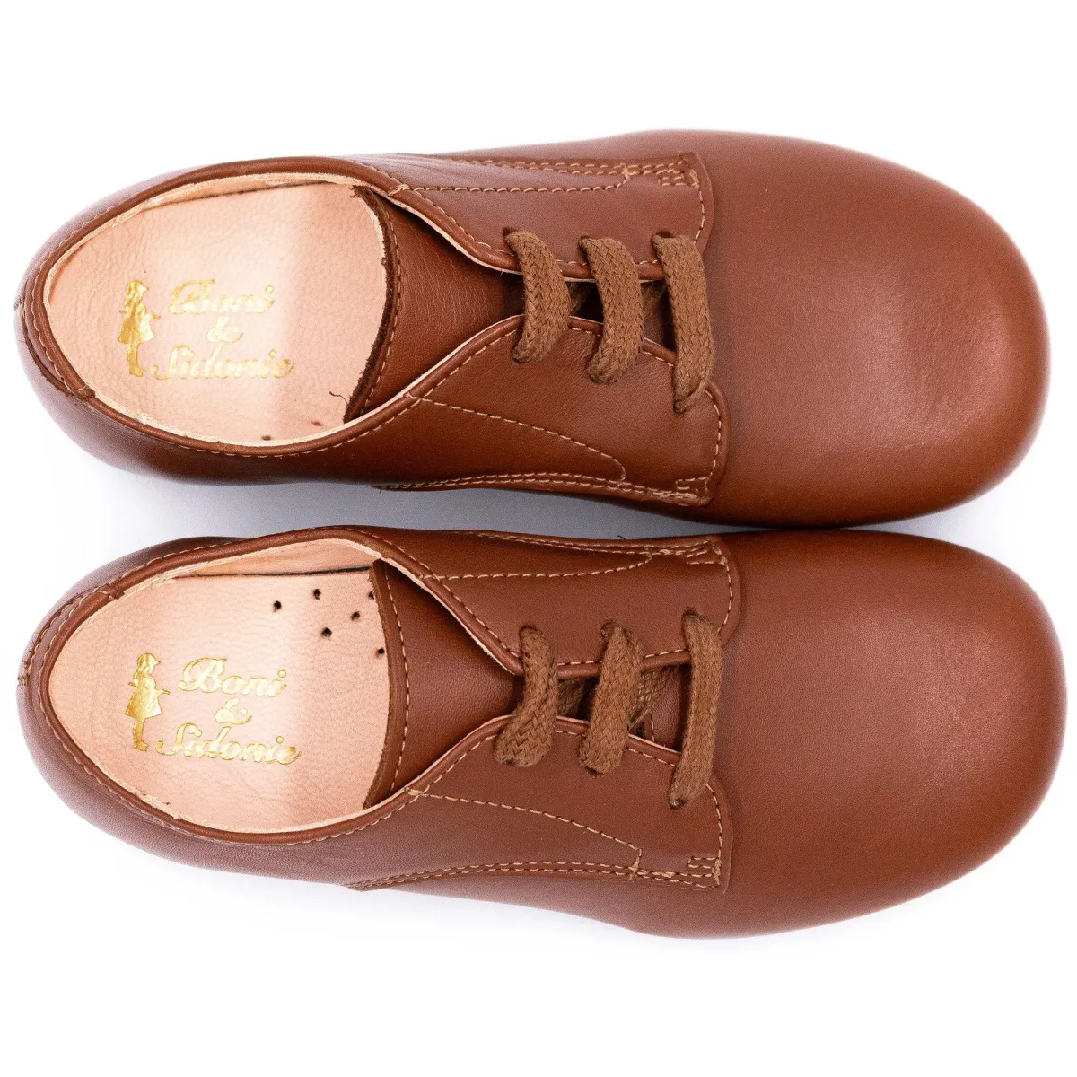 Boni John - Boys leather Lace-up Classics