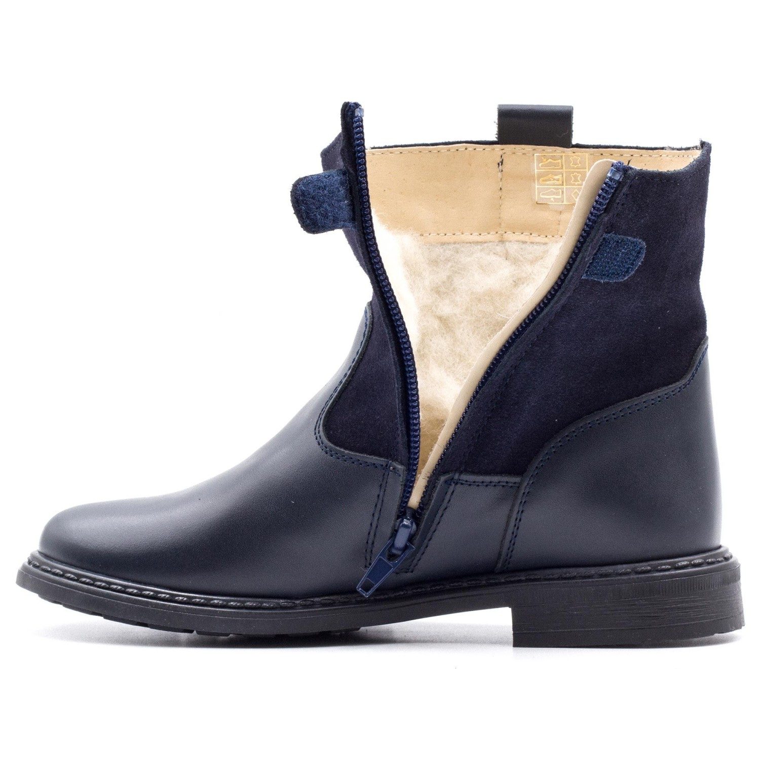 Boni Hudson – Children’s leather woolly Boots