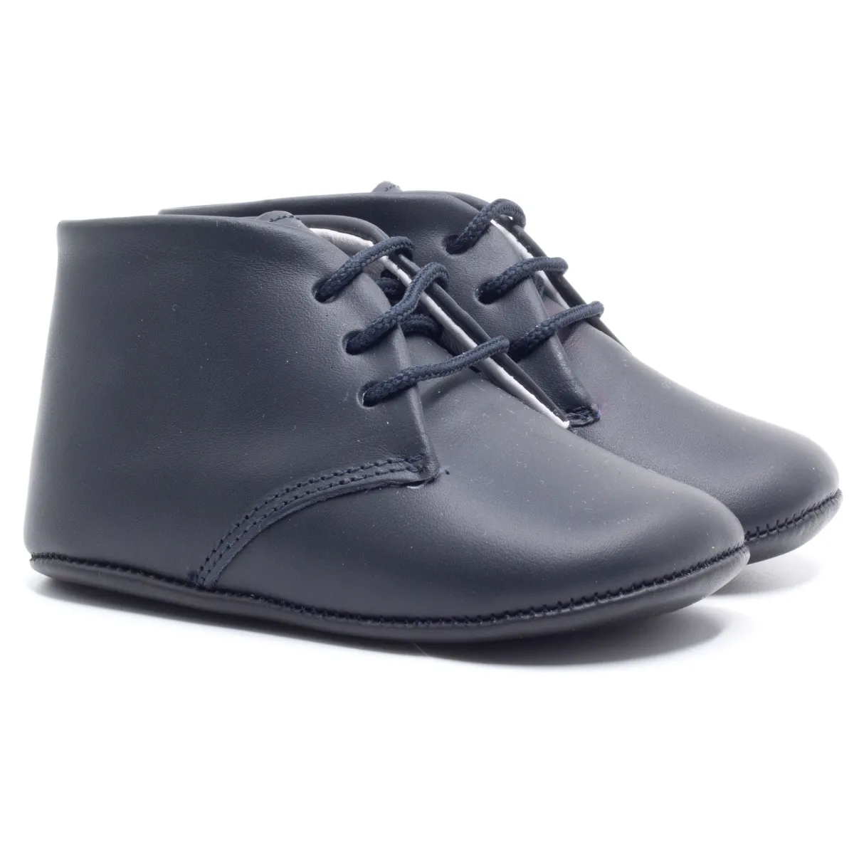 Boni Charles - classic lace-up leather pre-walkers - 