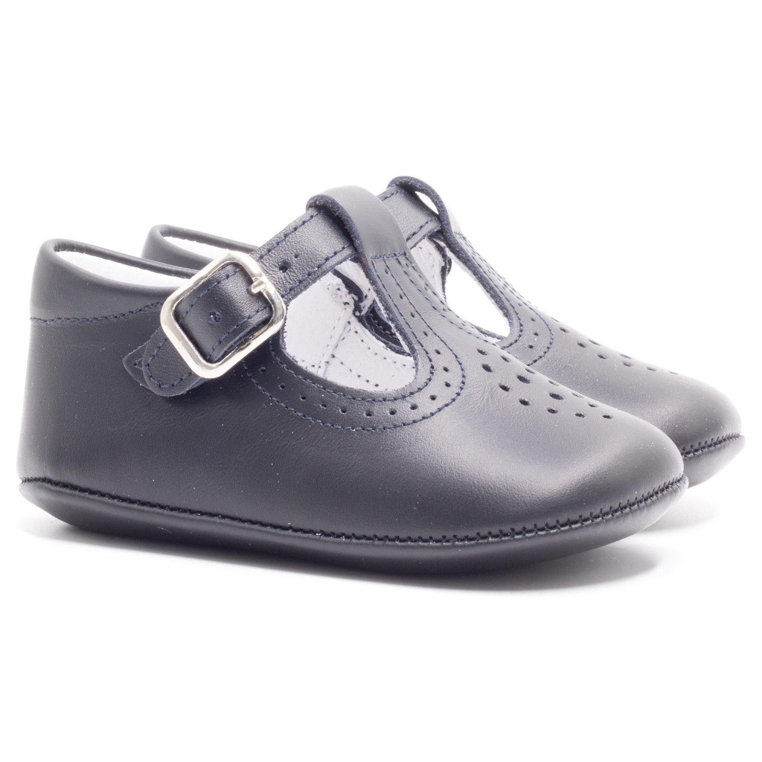 Boni Andrew - baby soft leather pre-walkers Buckle