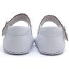 Babyslofjes - Boni Charlotte - Zachte lederen baby meisje slippers - 