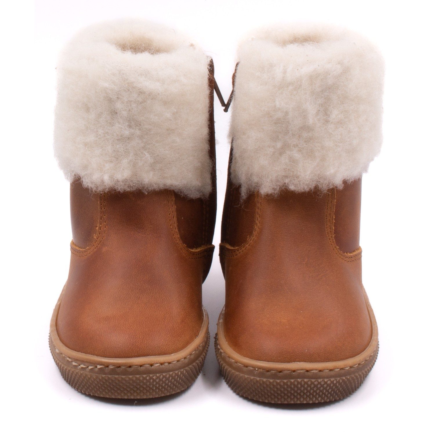 Brown Woollen Boots - Boni Dolly