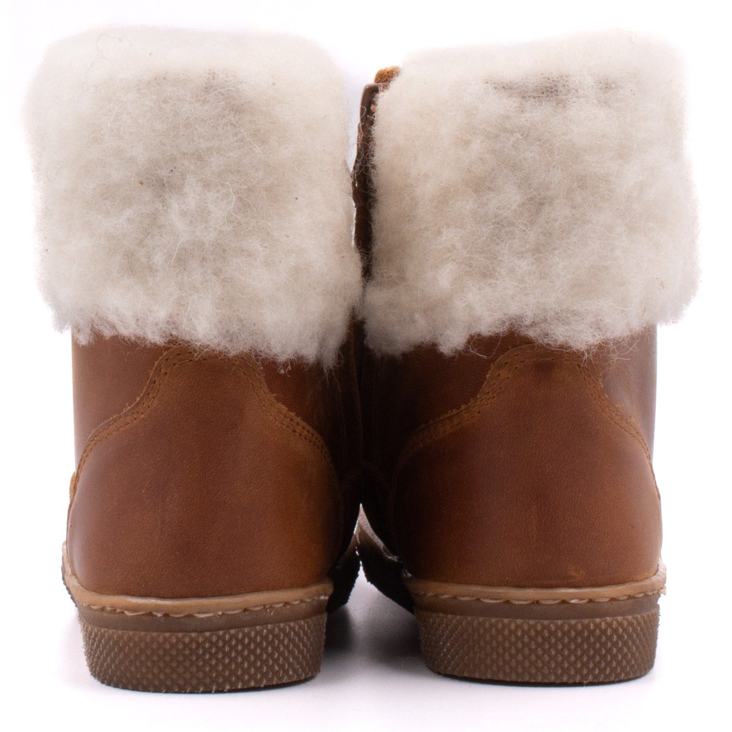 Brown Woollen Boots - Boni Dolly