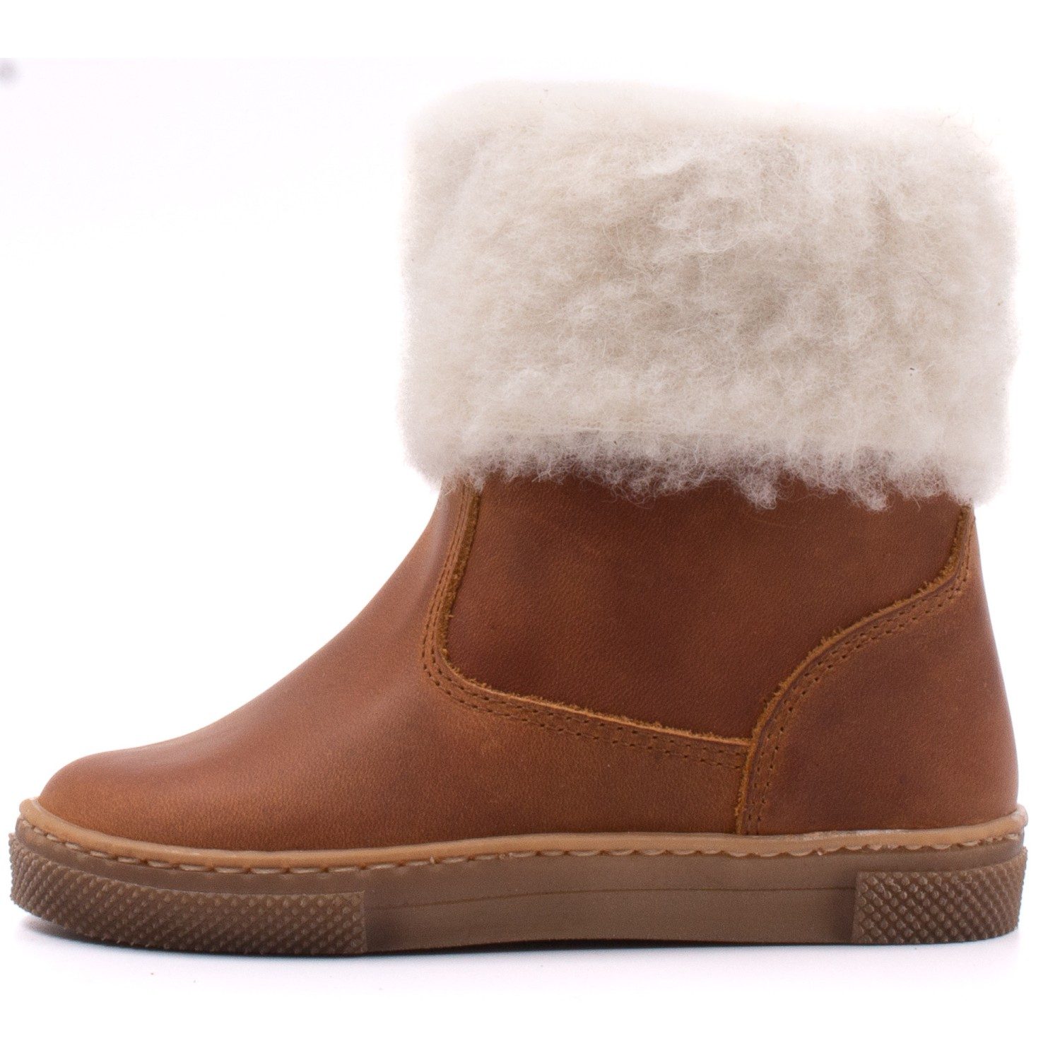 Brown Woollen Boots - Boni Dolly