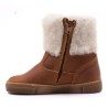 Brown Woollen Boots - Boni Dolly