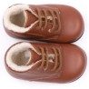 Lauflernschuhe für Babys aus weißem Leder, Boni Baby