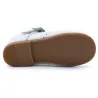 Leather Buckle First Walking Shoes, Boni César