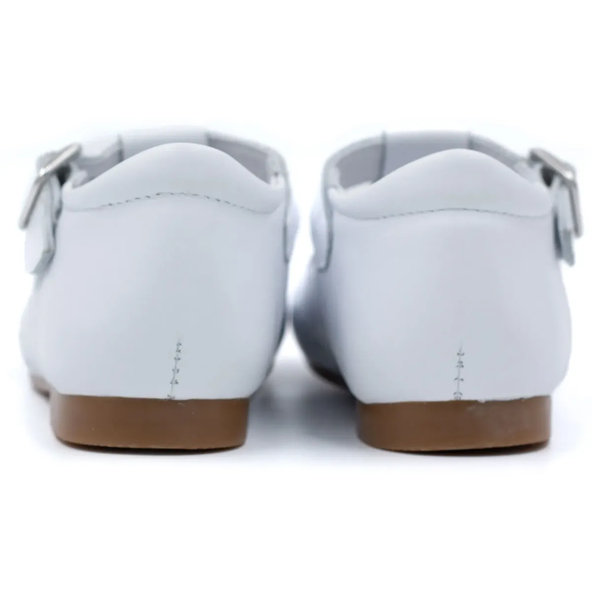 Leather Buckle First Walking Shoes, Boni César